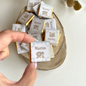 Bombones personalizados para Bautizo (18uds.)